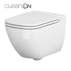 WALL HUNG BOWL HF CASPIA NEW CLEAN ON WITHOUT SEAT BOX