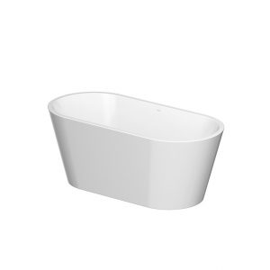 BATHTUB FREESTANDING OVAL CREA 160X75